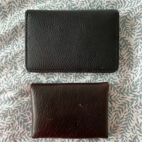 PLG Portland Leather Goods Mini Daisy Wallet (and extra card case) - Picture 2 of 4